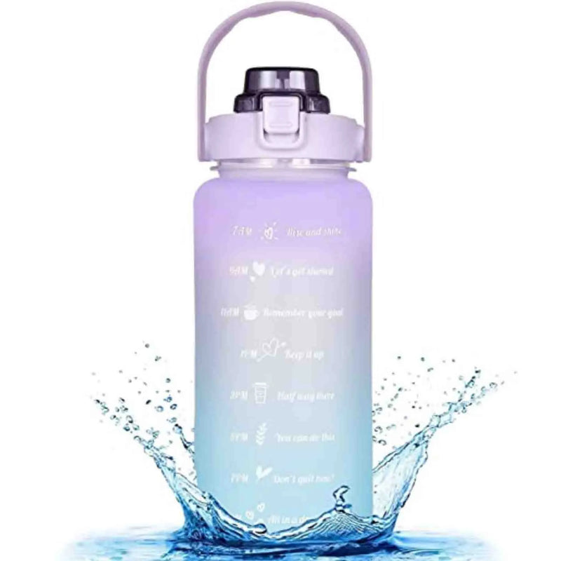 Botella De Agua Motivacional 2 Litro