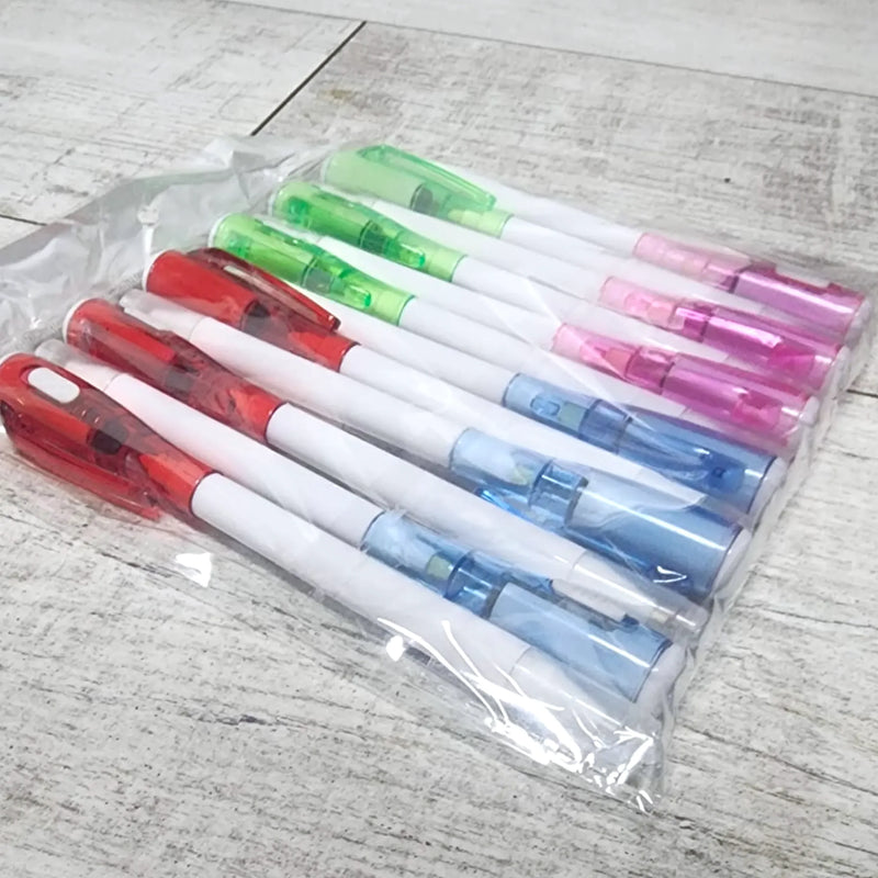 Pack 12 Lápices Invisible Con Tinta Uv - Varietas Chile - Santiago