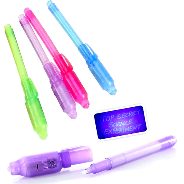 Pack 12 Lápices Invisible Con Tinta Uv - Varietas Chile - Santiago