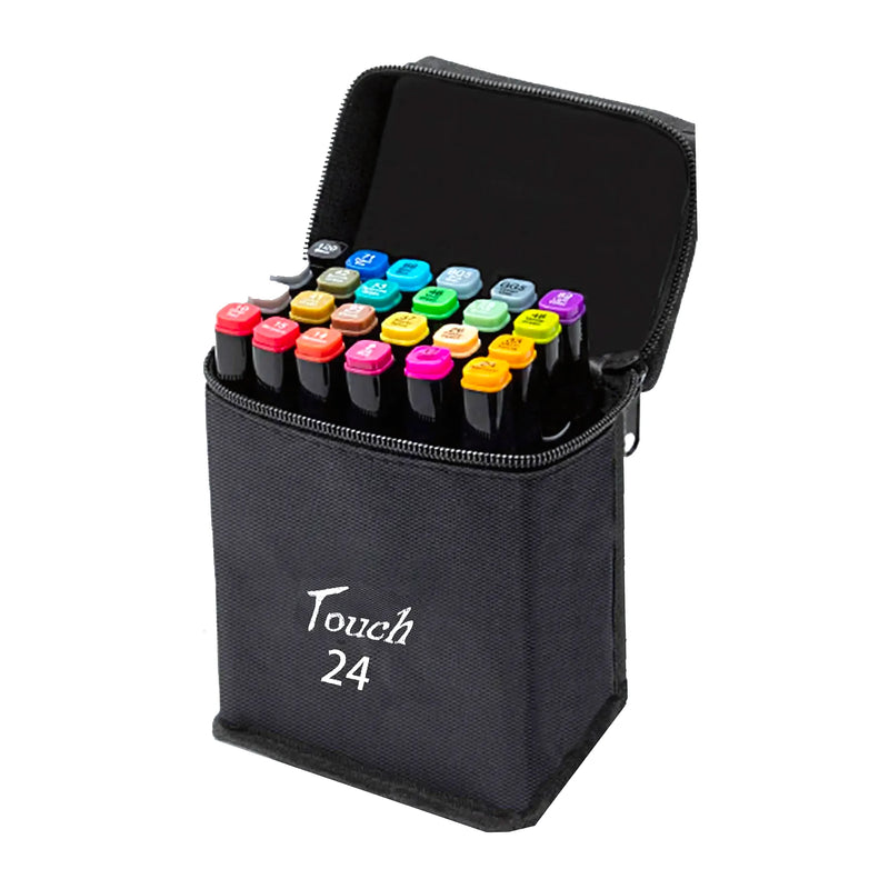 Marcador Doble Punta Set De 24 Pcs - Varietas Chile - Santiago