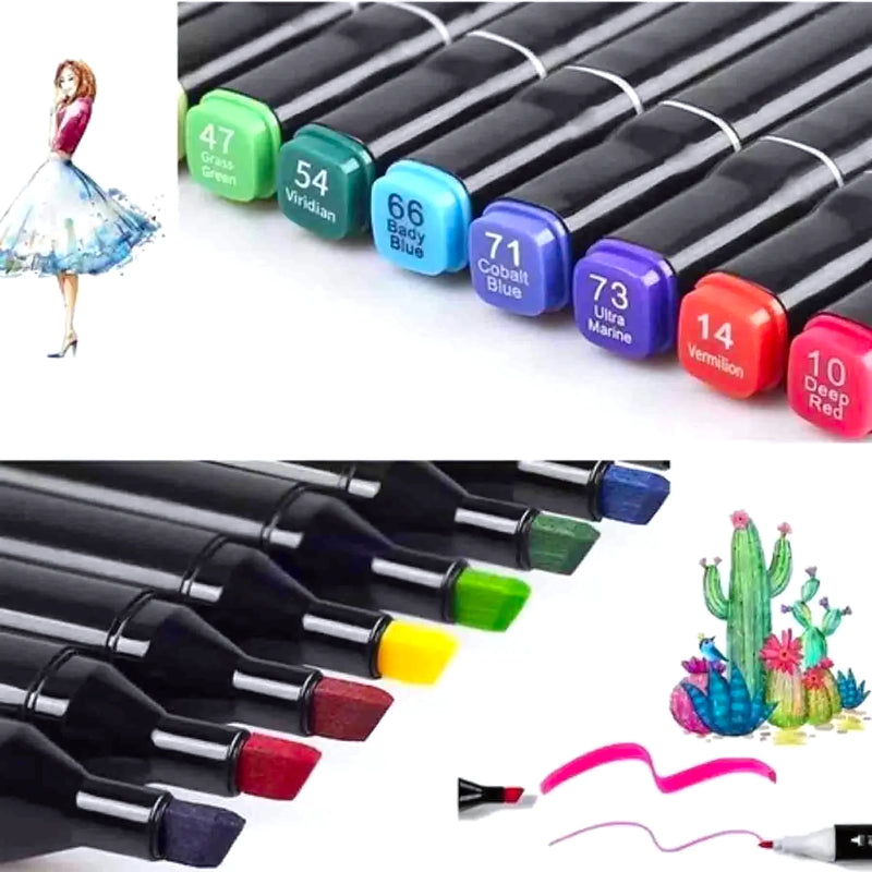 Marcador Doble Punta Set De 24 Pcs - Varietas Chile - Santiago