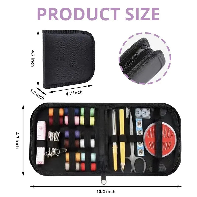 Kit De Costura Premium Agujas Hilos