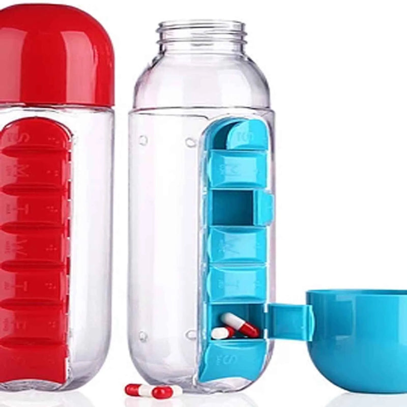 Botella De Agua Con Patillero De 600Ml