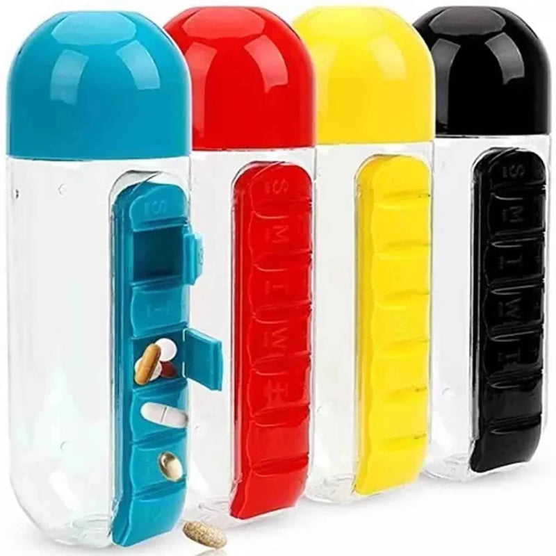 Botella De Agua Con Patillero De 600Ml