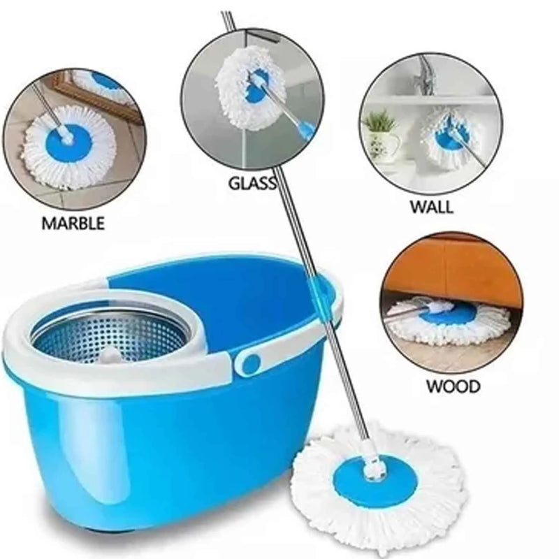 Mopa 360 Tambor Giratorio Metálico 2 Pañ