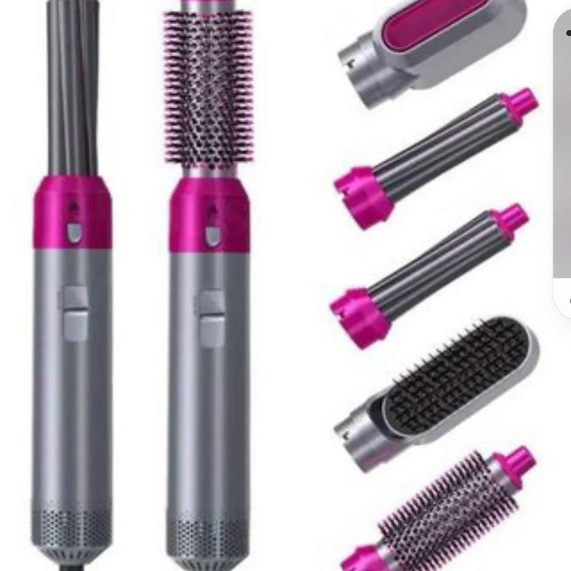 Cepillo Alisador Secador 5 En 1 Pelo