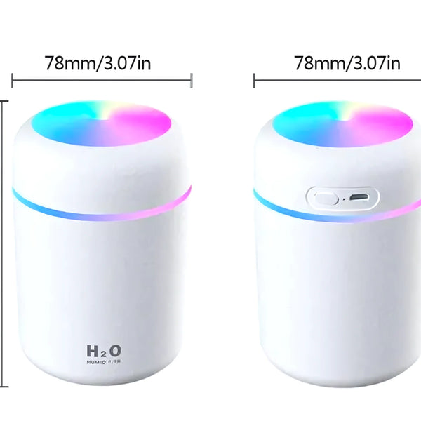 Mini Humidificador H2O Portátil Usb Led - Varietas Chile - Santiago