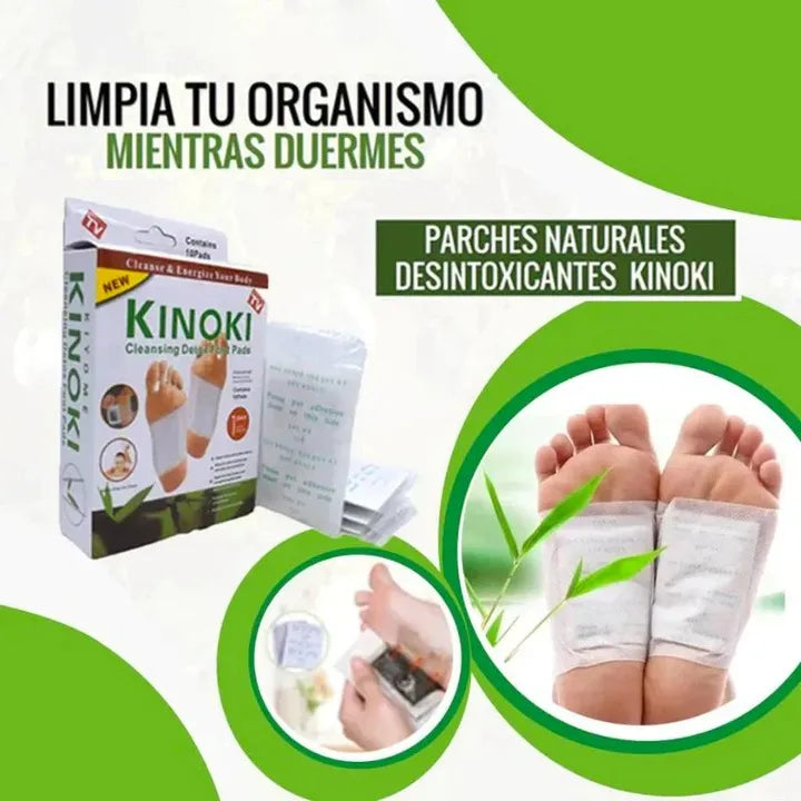 Parches Kinoki Desintoxicantes