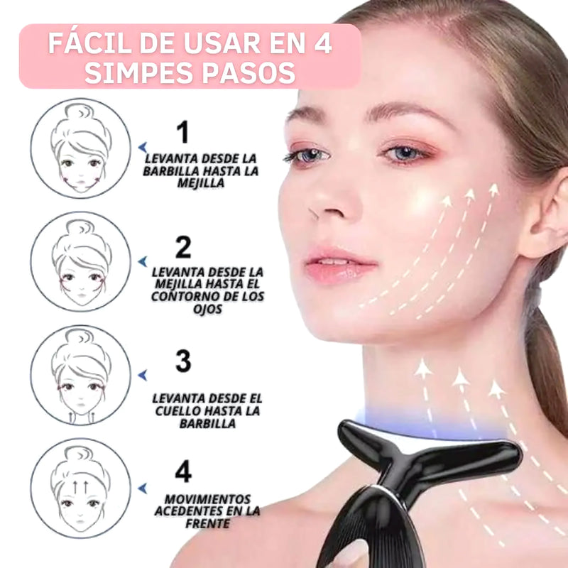Masajeador Facial Cuello Led Antiedad Dd - Varietas Chile - Santiago