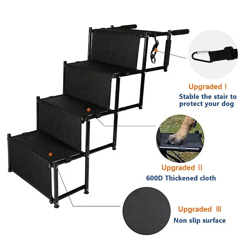 Escalera Plegable Viaje Desmontable