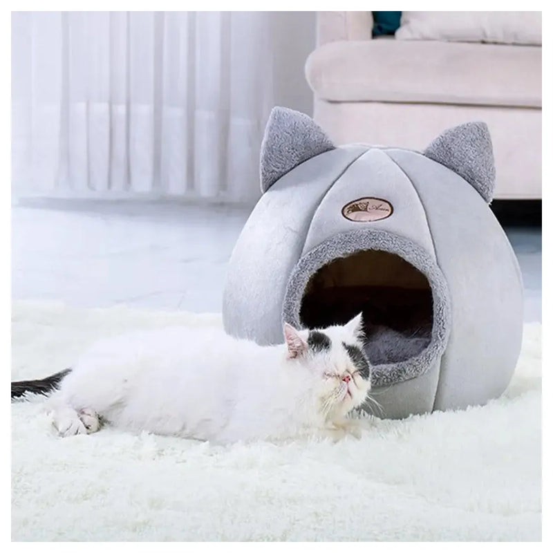 Cama Y Casa Cuchas Para Gatos Relajación