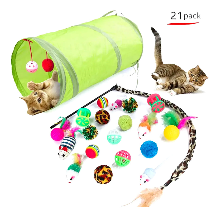 21 Piezas De Juguetes Para Gatitos Surti - Varietas Chile - Santiago
