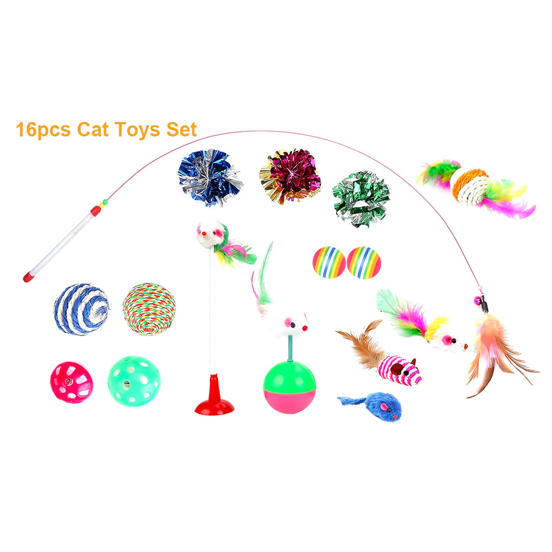 Juguete Interactivo Gato Pack 16 Toy - Varietas Chile - Santiago