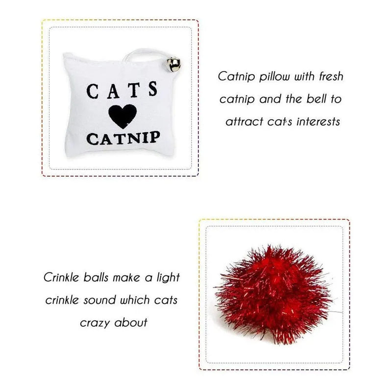 Juguete Interactivo Gato Pack 16 Toy