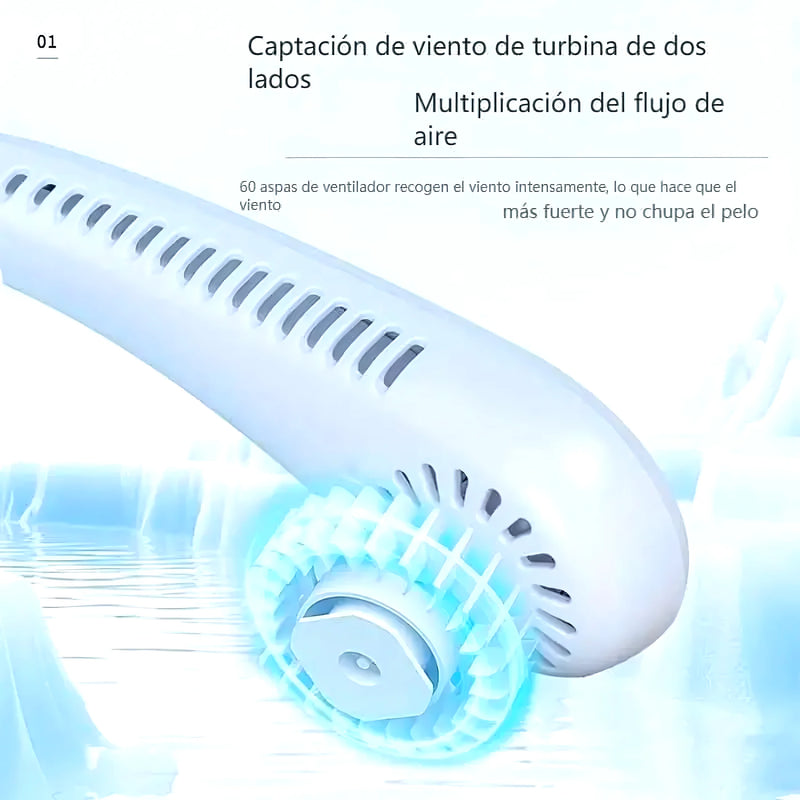 Ventilador De Cuello Portátil - Varietas Chile - Santiago