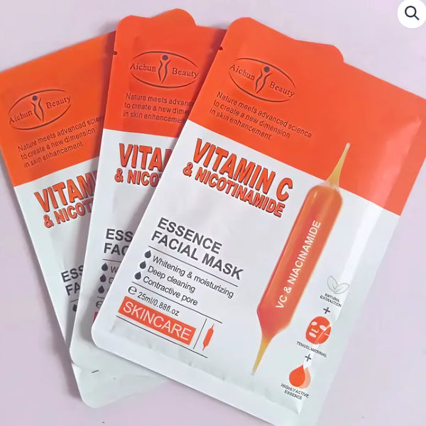 Mascarilla Facial Beauty Vitamina C - Varietas Chile - Santiago