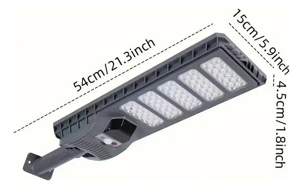 Foco Solar 500W Recargable Ip65 Sensor M