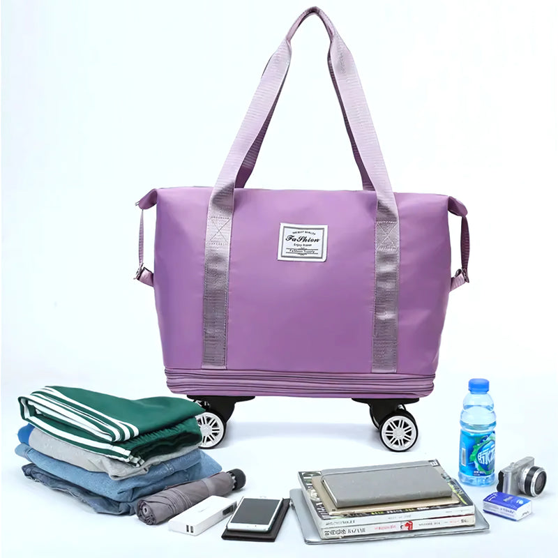 Bolso De Viaje Plegable Xl Con Ruedas - Varietas Chile - Santiago
