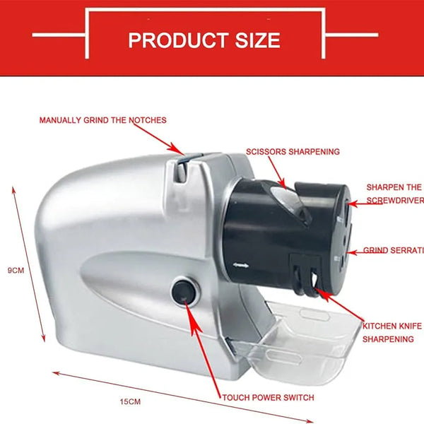 Afilador De Cuchillo 5 En 1 Electrico