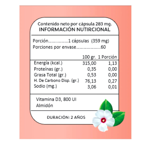 Mega D3 Vitamina D3 - Varietas Chile - Santiago