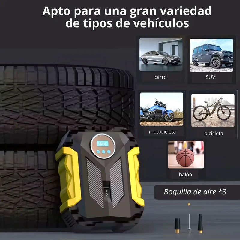 Compresor Portatil De Aire Digital Auto - Varietas Chile - Santiago