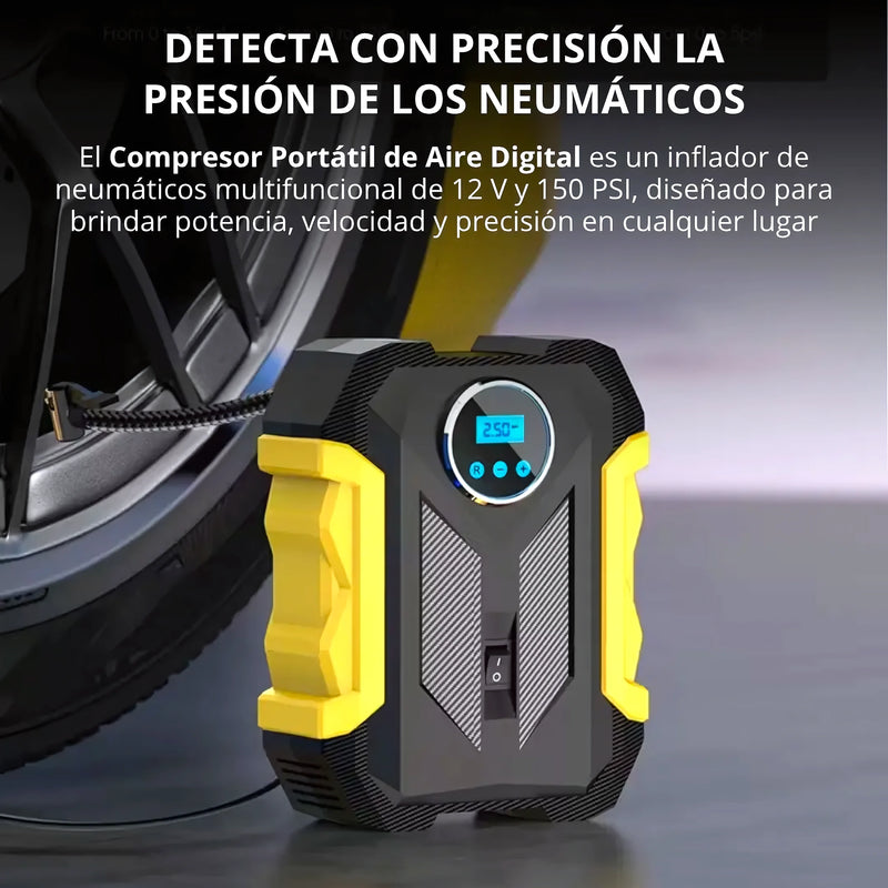 Compresor Portatil De Aire Digital Auto - Varietas Chile - Santiago