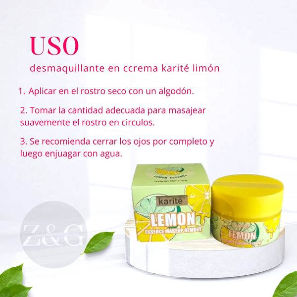 Desmaquillante En Crema Limon Karite - Varietas Chile - Santiago