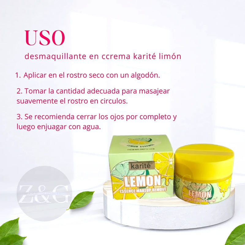 Desmaquillante En Crema Limon Karite - Varietas Chile - Santiago
