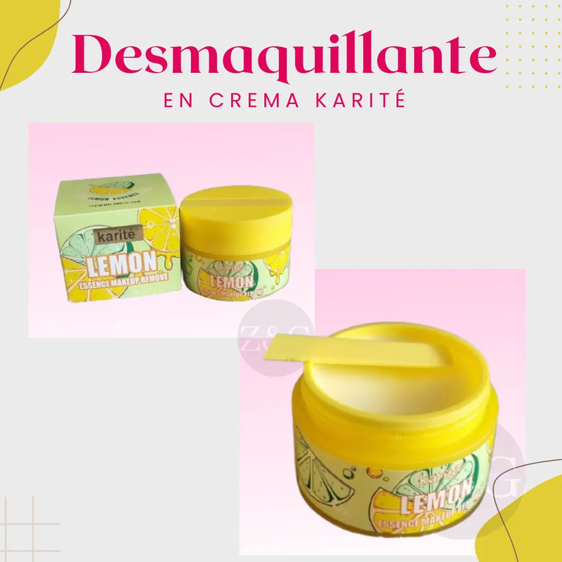 Desmaquillante En Crema Limon Karite