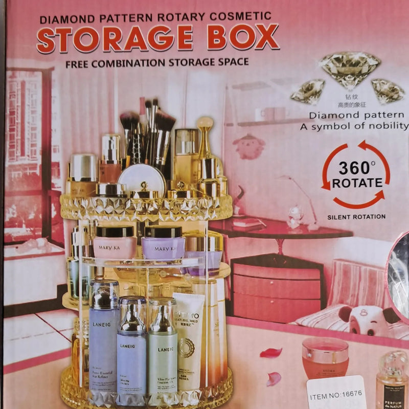 Organizador De Maquillaje 360 Orden