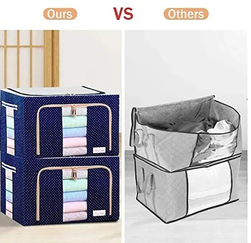 Caja Organizadora De Ropa Plegable 66L