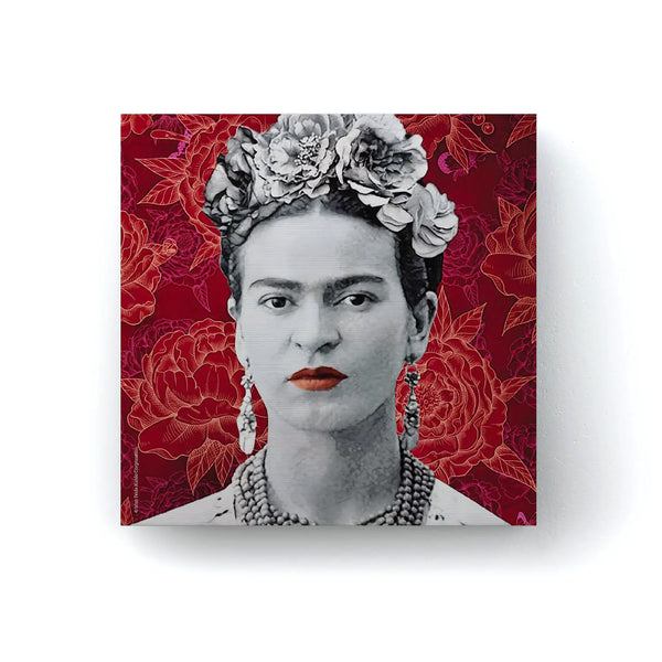 Canvas Frida Kahlo B 30X30 Cms - Varietas Chile - Santiago