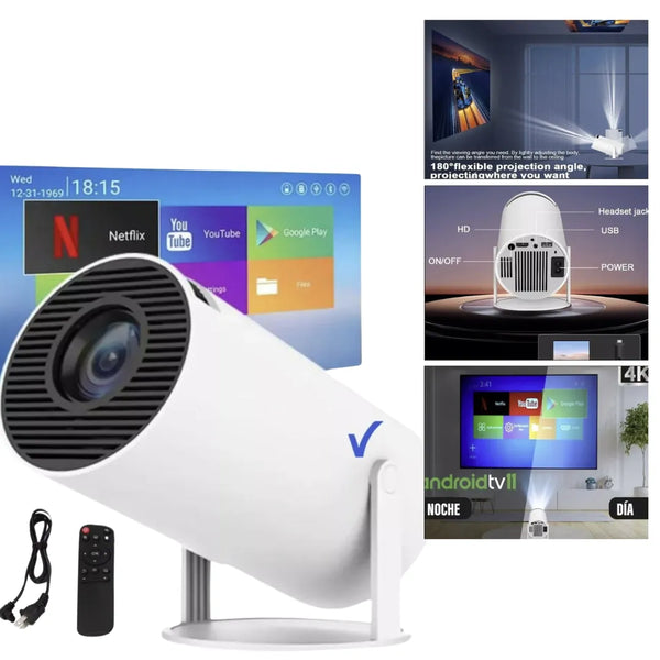 Proyector Portátil Uhd 4Kmagis Tv -en tu casa Chile - Santiago
