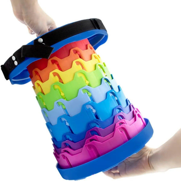 Taburete Plegable Portátil De Plástico