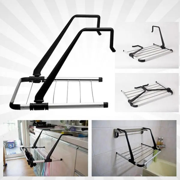 Tendedero Ropa De Portatil Para Muros