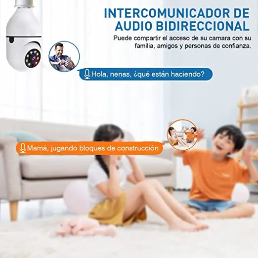 Camara Tipo Ampolleta Foco 360