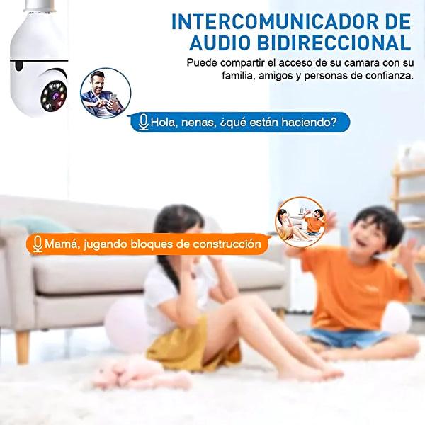 Camara Tipo Ampolleta Foco 360 - Varietas Chile - Santiago