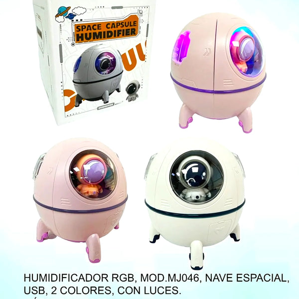 Humidificador Nave Espacial Con Luces - Varietas Chile - Santiago