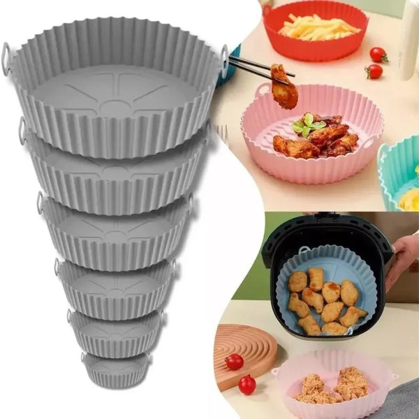 Kit De 6 Pcs De Silicona Para Freidora