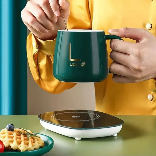 Taza Con Calentador Electrico
