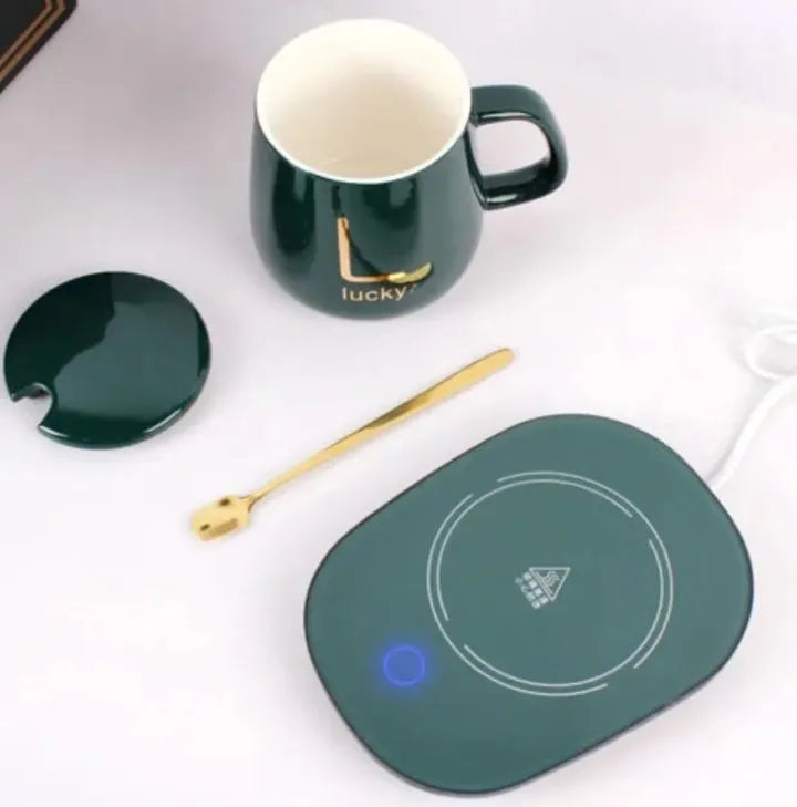 Taza Con Calentador Electrico