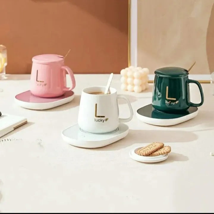 Taza Con Calentador Electrico