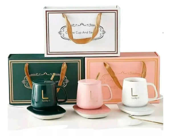 Taza Con Calentador Electrico