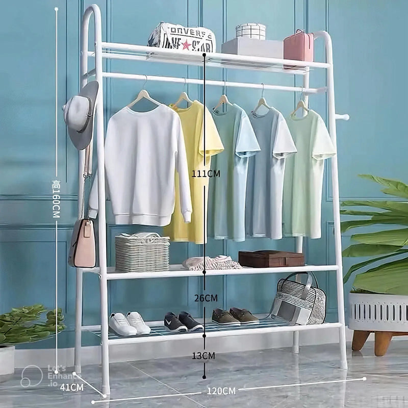 Perchero Metalico De Exhibicion Closet