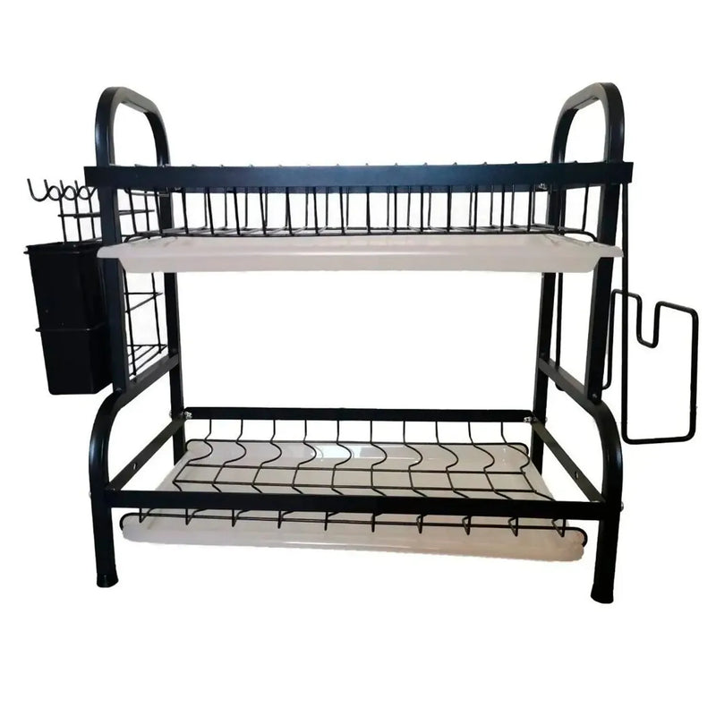 Rack Loza Secador Platos 2 Niveles