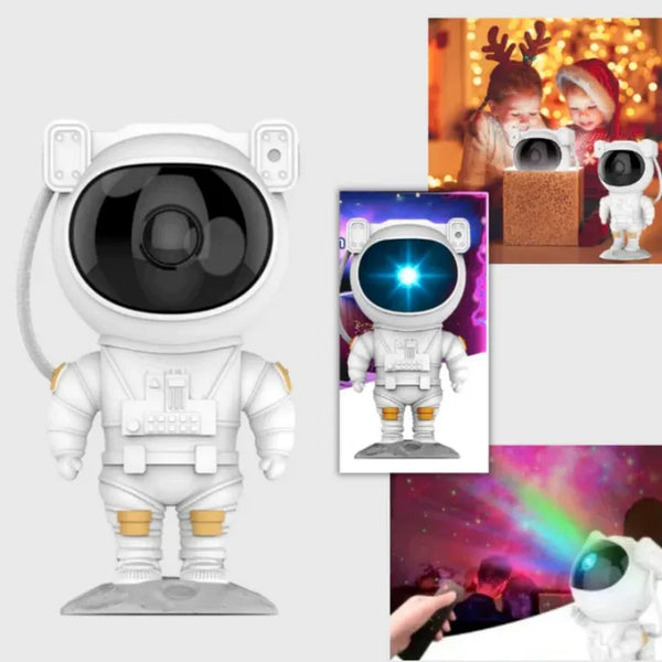 Astronauta Proyector De Galaxia
