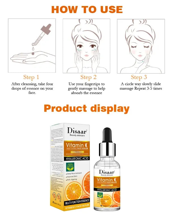 Serum Vitamina C Con Acido Hialuronico