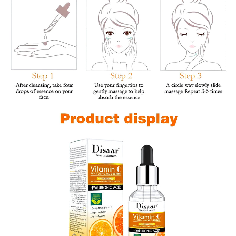 Serum Vitamina C Con Acido Hialuronico - Varietas Chile - Santiago