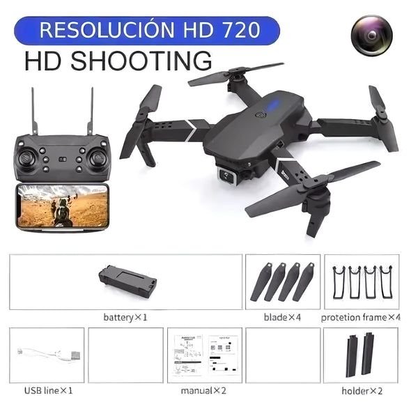Drone 4K Profesional 998 Pro - Varietas Chile - Santiago