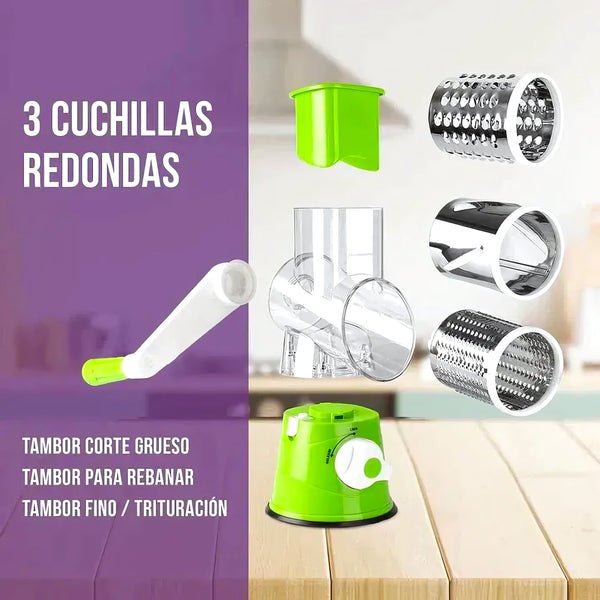 Rallador Giratorio 3 En 1 - Varietas Chile - Santiago